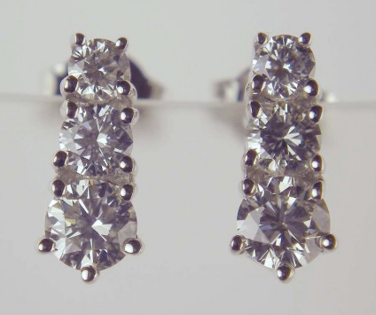 Diamond Earrings - 